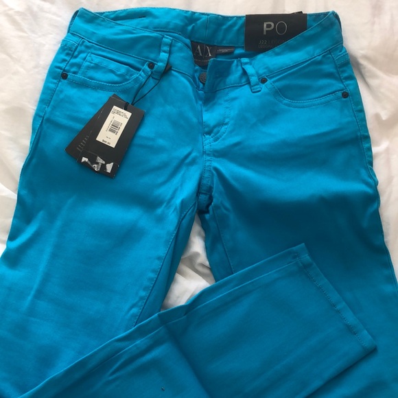 Armani Exchange Pants - Armani Exchange j22 Denim legging low rise super skinny leg P0 petite 0 nwt